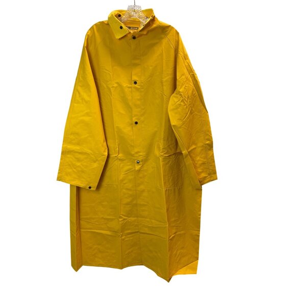 Westchester Master Gear Protective Mens Yellow Raincoat With Pockets Sz 2XL- New - Picture 1 of 9